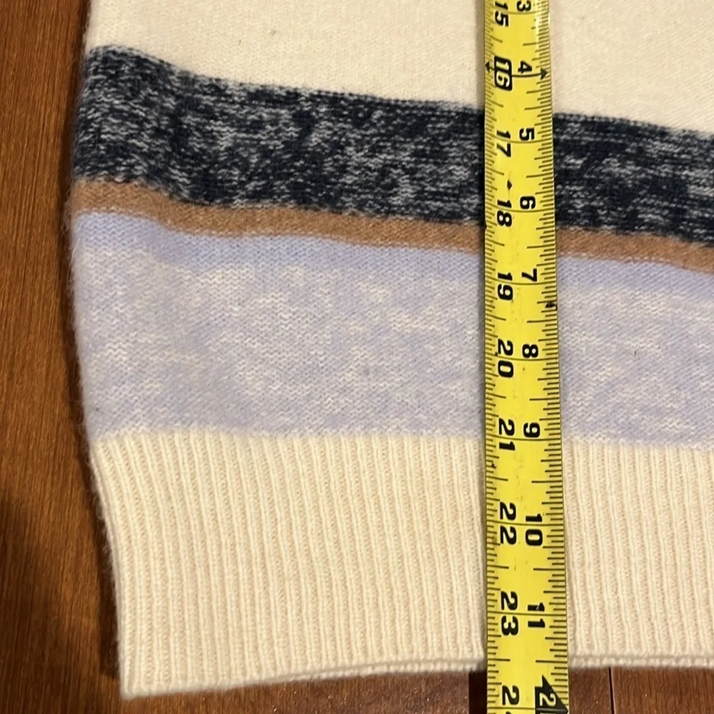 Nordstrom Signature Cashmere Crew Neck Sweater Size Large. - Picture 6 of 6